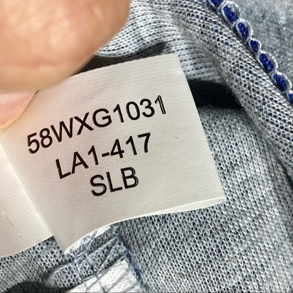 NHL St Louis Blues NWT PLYR Blue on Heather Blue Half-Zip PLYR Jacket M - Picture 13 of 14